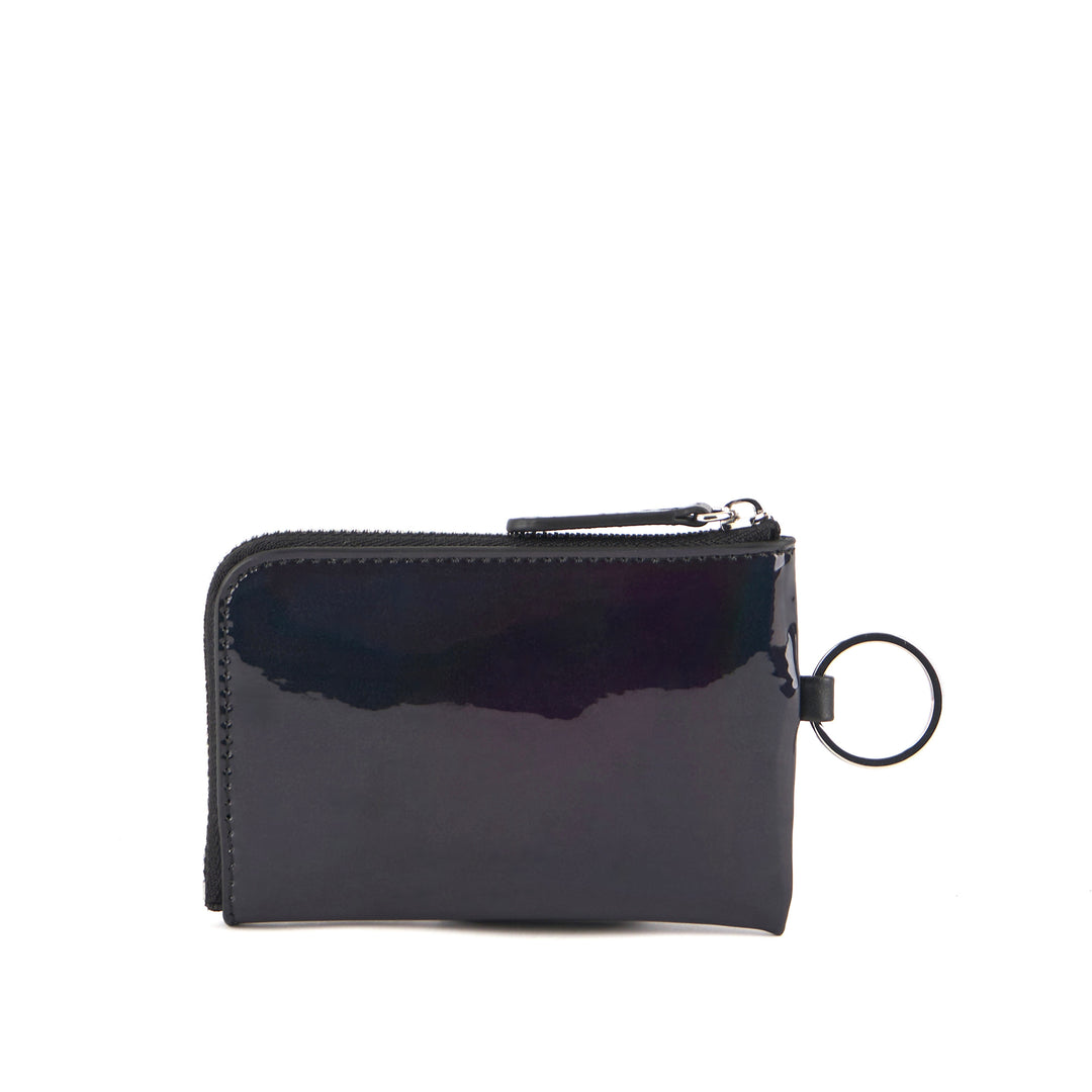 coin wallet black iridescent 5 inside