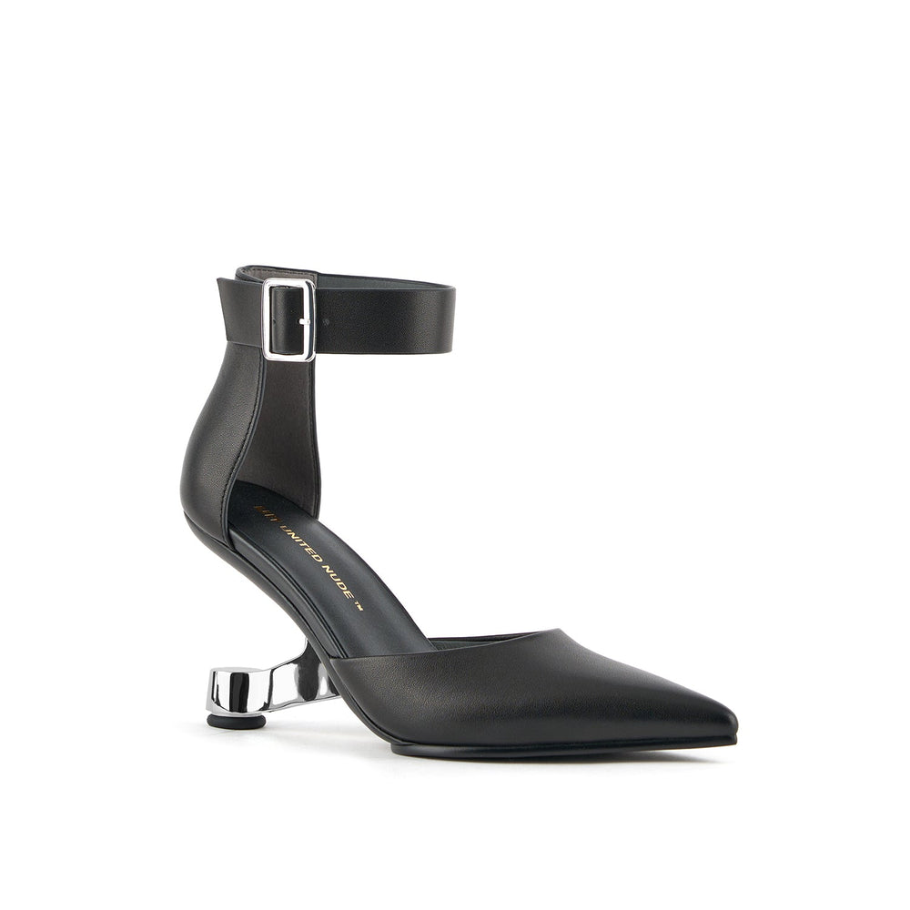 eamz dorsey black silver 2 angle out view