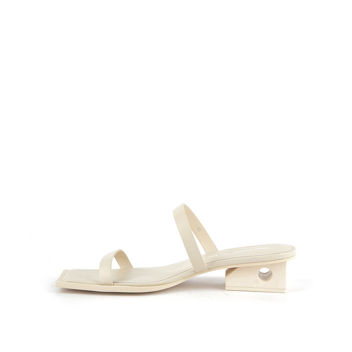 block sandal off white 2 inside view