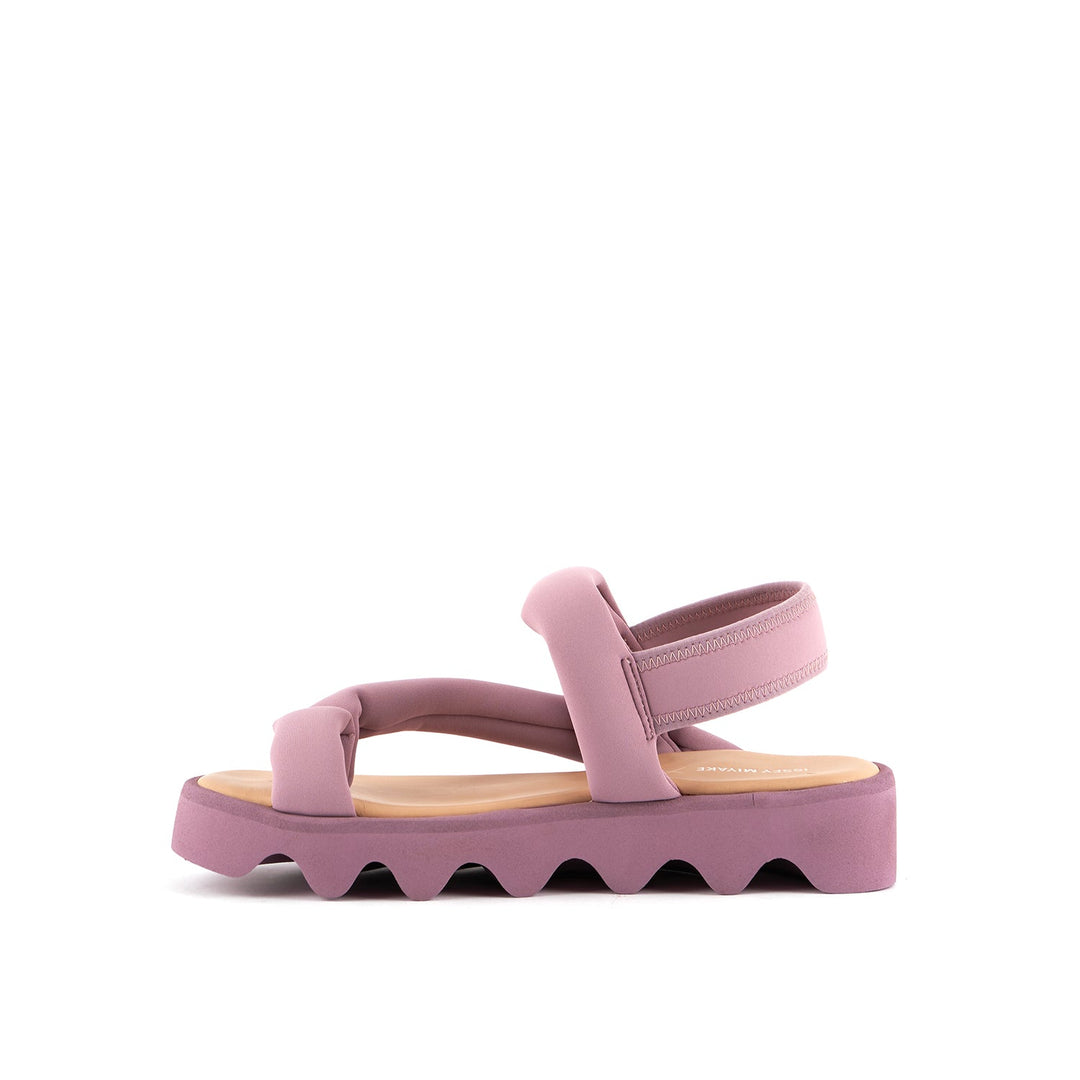 bounce sandal lilac chalk inside view