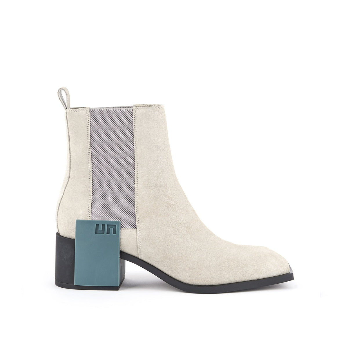 Stacked heel chelsea boot on sale mens