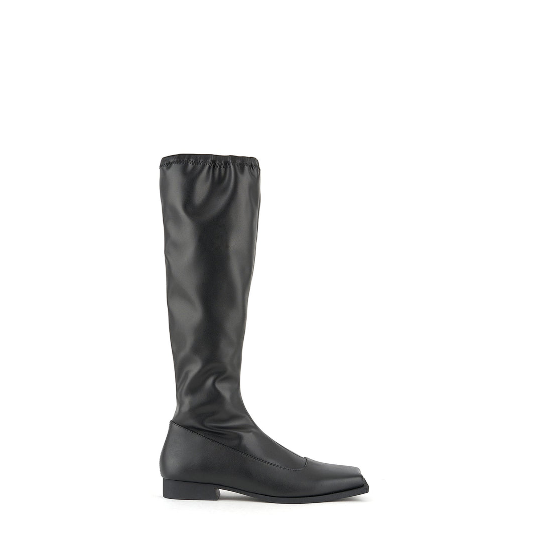 stem long boot black outside view