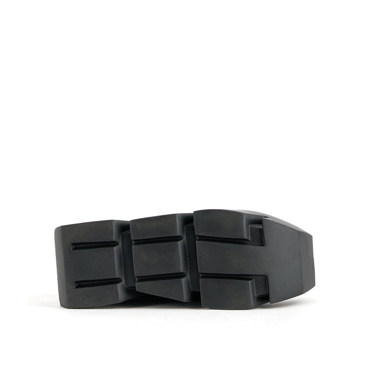 bull puffy sneaker black 6 bottom view