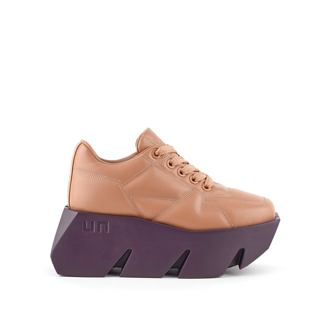 bull puffy sneaker taupe mix 1 outside