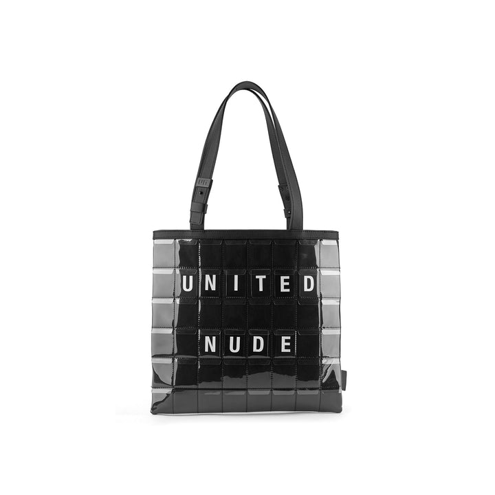 bulletin tote black inside view