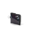 coin wallet black iridescent 2 angle out