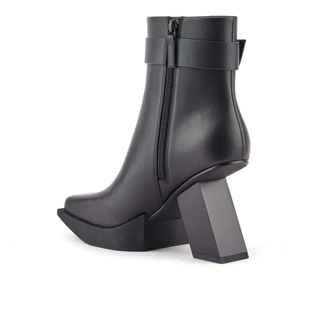 construct bootie hi black 4 angle in