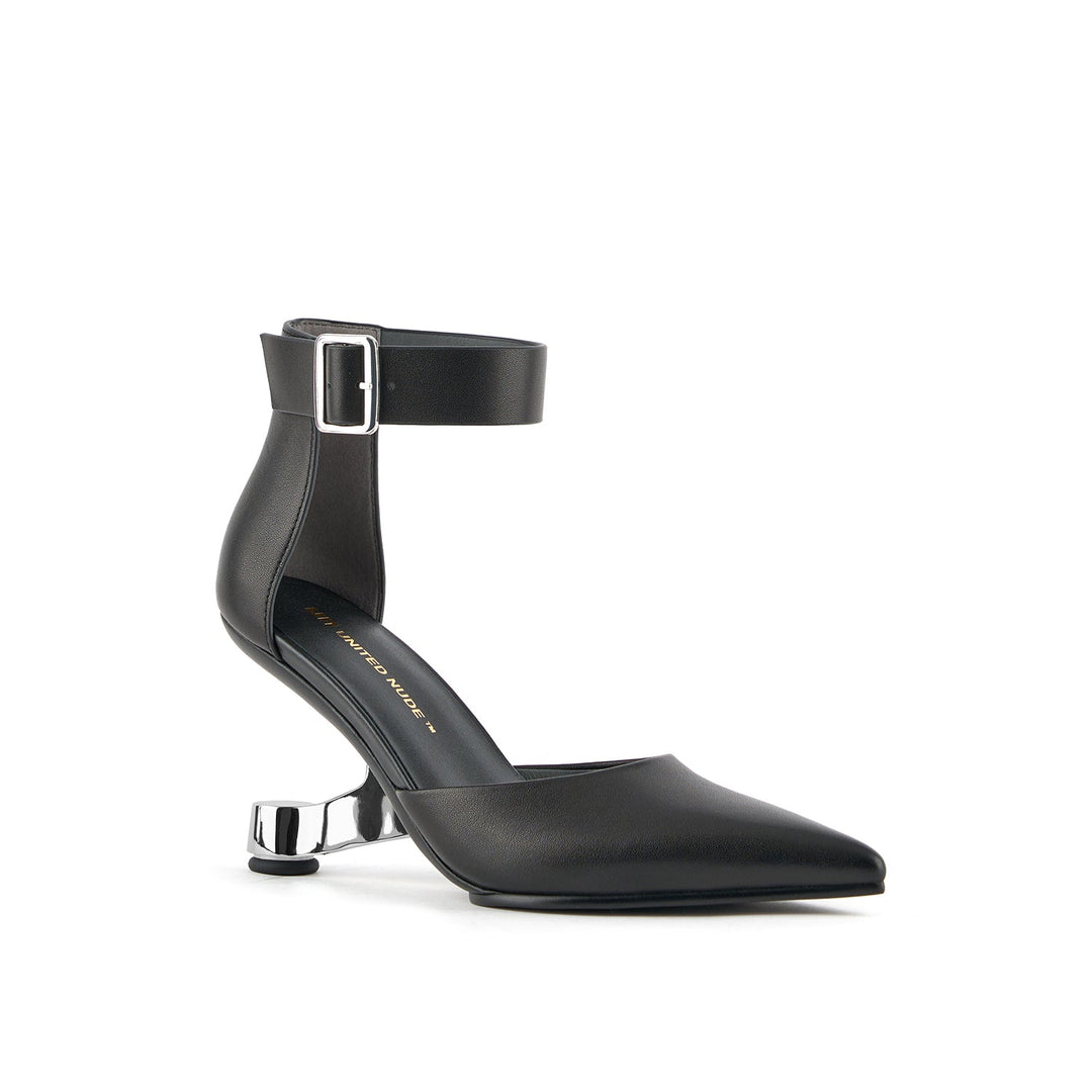 eamz dorsey black silver 2 angle out view