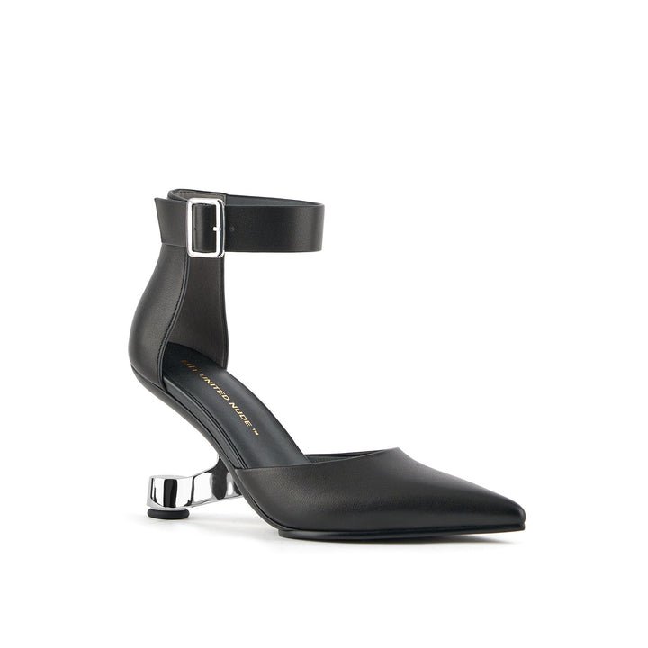 eamz dorsey black silver 2 angle out view