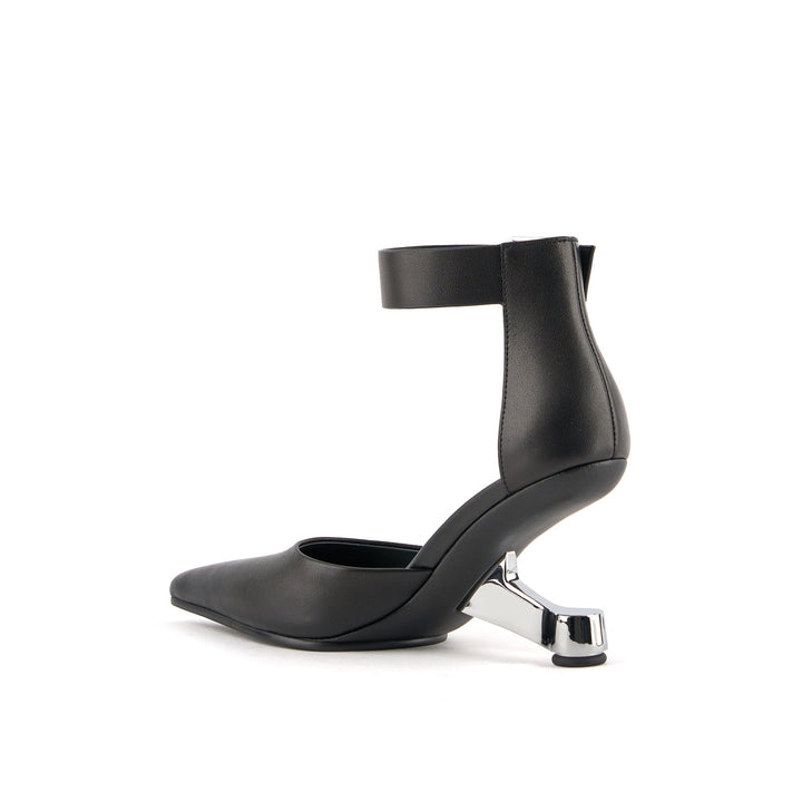 eamz dorsey black silver 4 angle in view