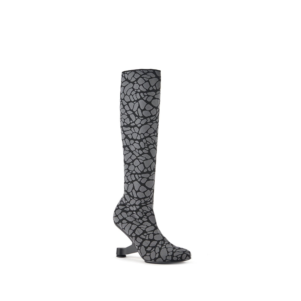 eamz sock boot graphite 2 angle out view