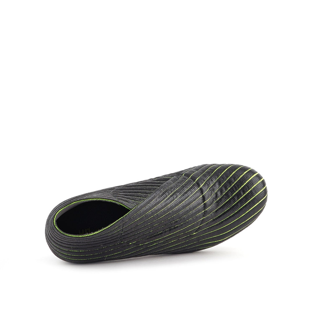 fold mid black cyber lime 5 top