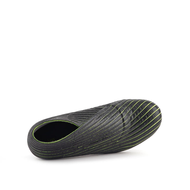 fold mid black cyber lime 5 top