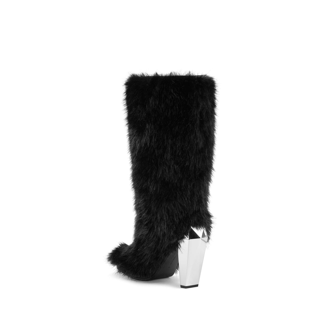 gem fur hi black 4 angle in