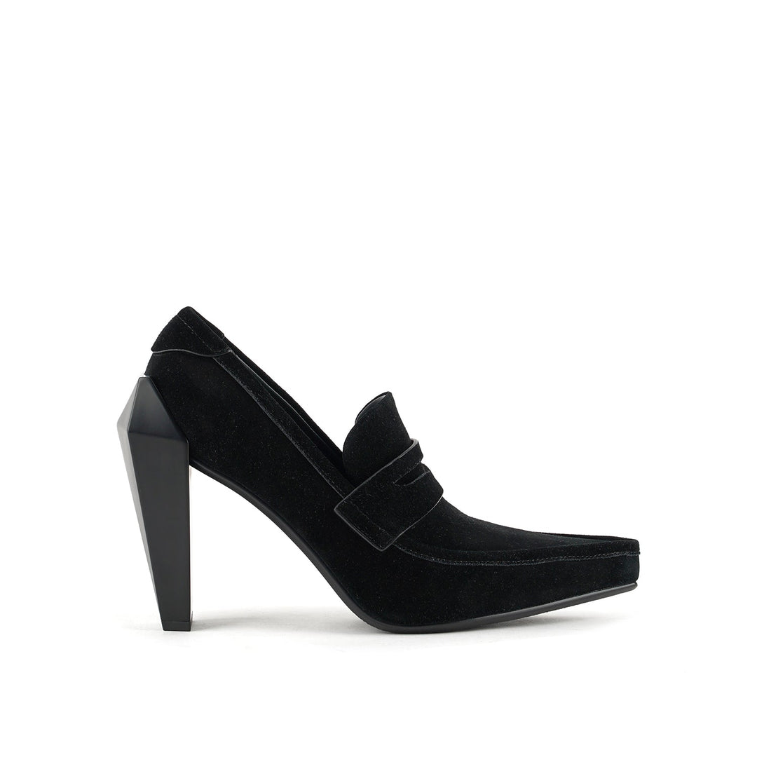 gem loafer hi black ii 1 outside view