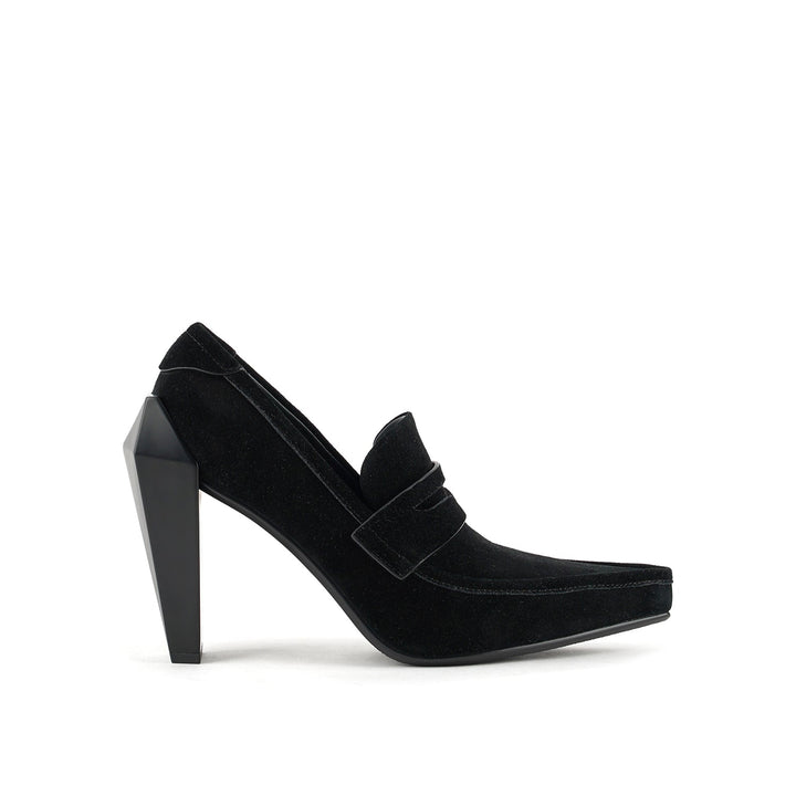 gem loafer hi black ii 1 outside view