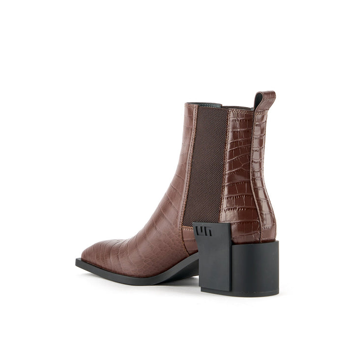 jimmy chelsea mens sepia croc 4 angle in view