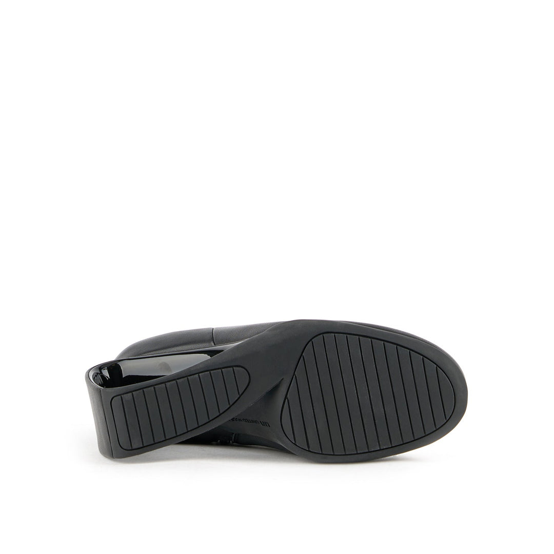 mobius ankle bootie hi black 6 bottom view