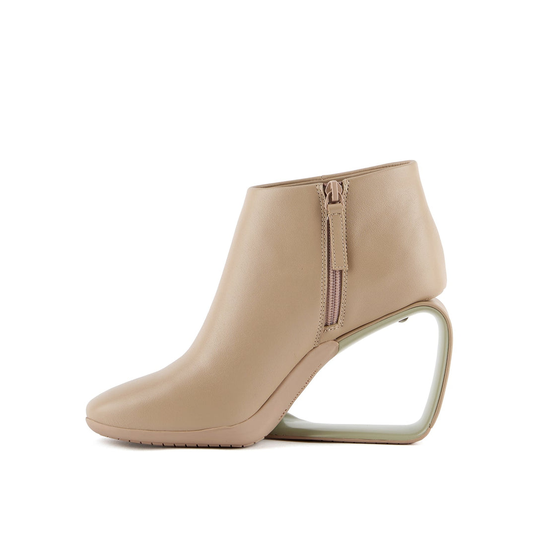 mobius ankle bootie hi taupe mix 3 inside view