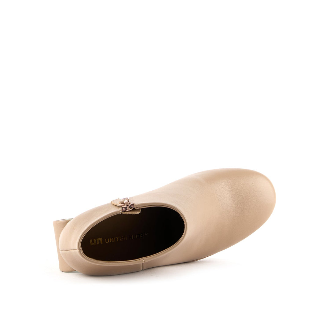 mobius ankle bootie hi taupe mix 5 top view