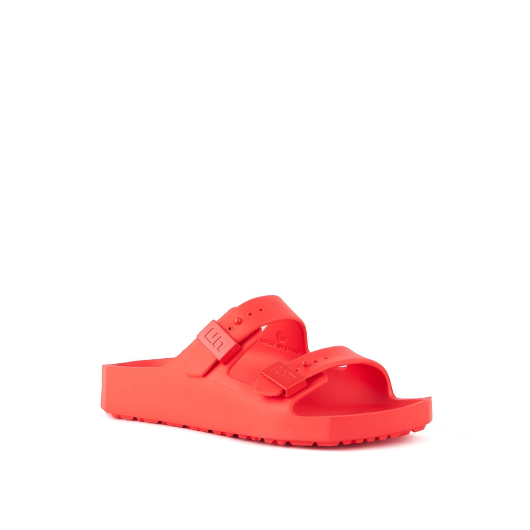 moses womens neon red 2 angle out view