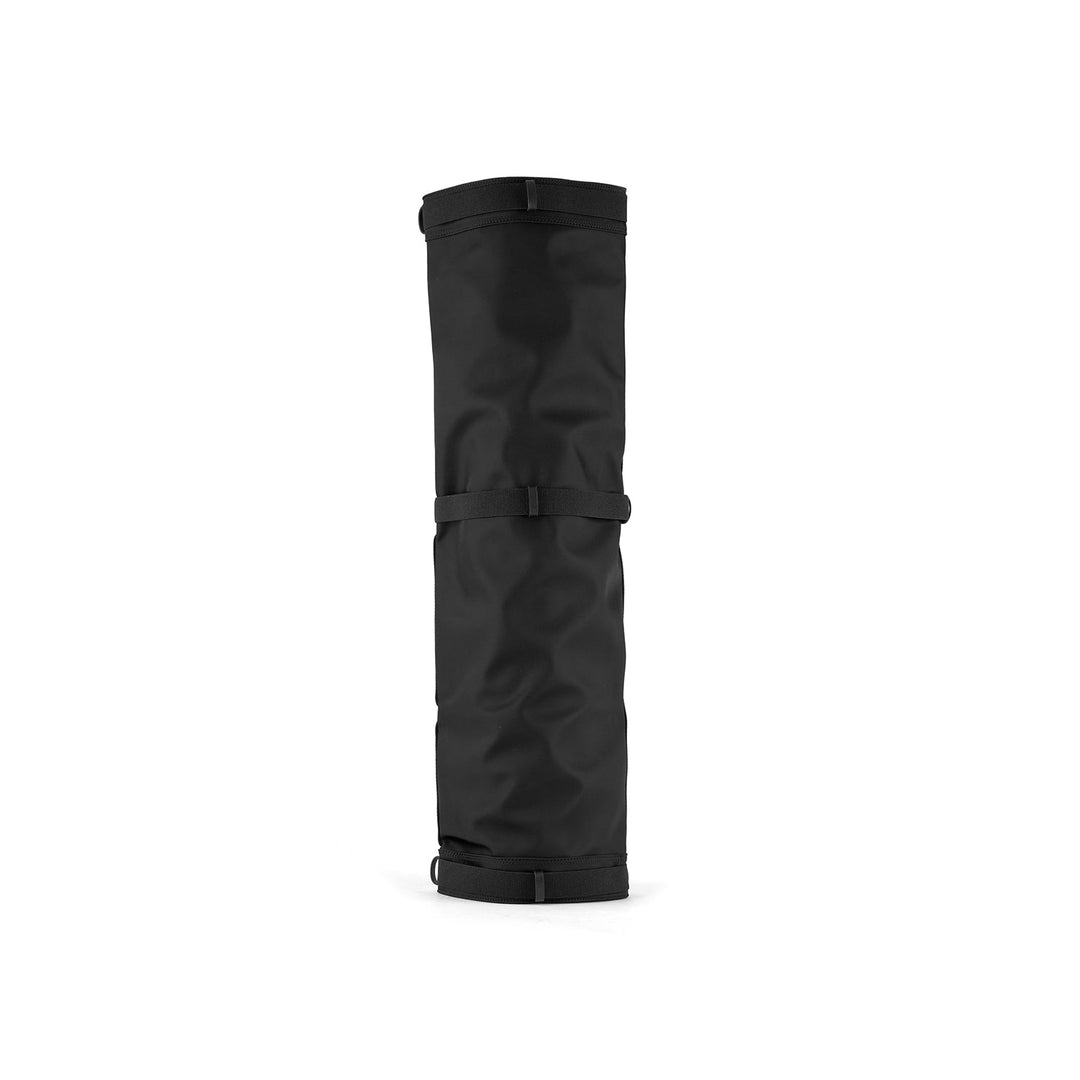 pocket spat tall black inside view