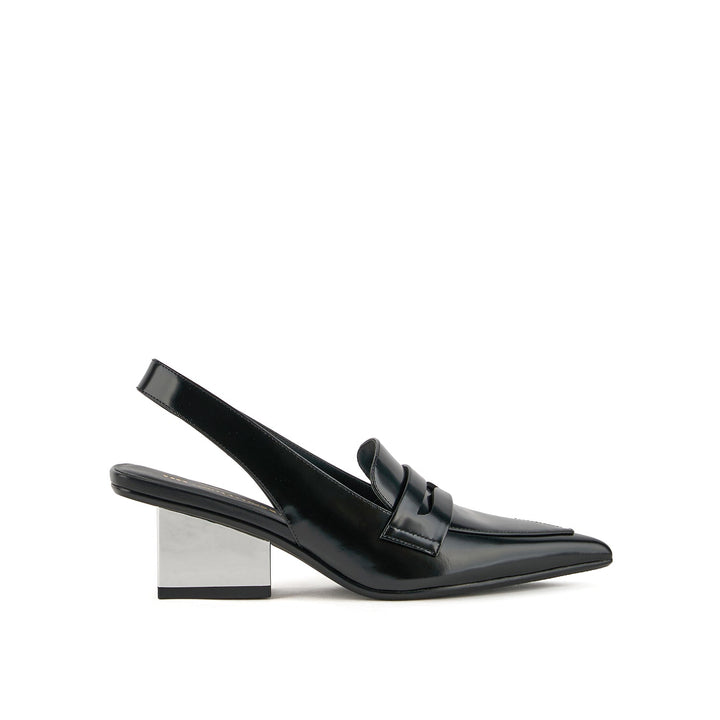 raila loafer mid black 1 outside