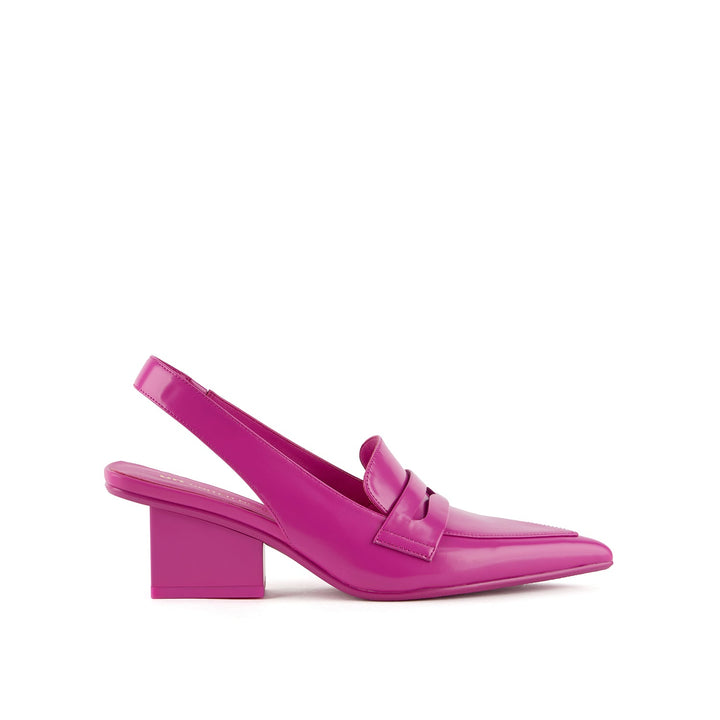 raila loafer mid electric fuchsia 1 outside