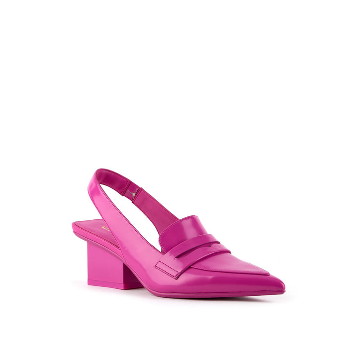 raila loafer mid electric fuchsia 2 angle out