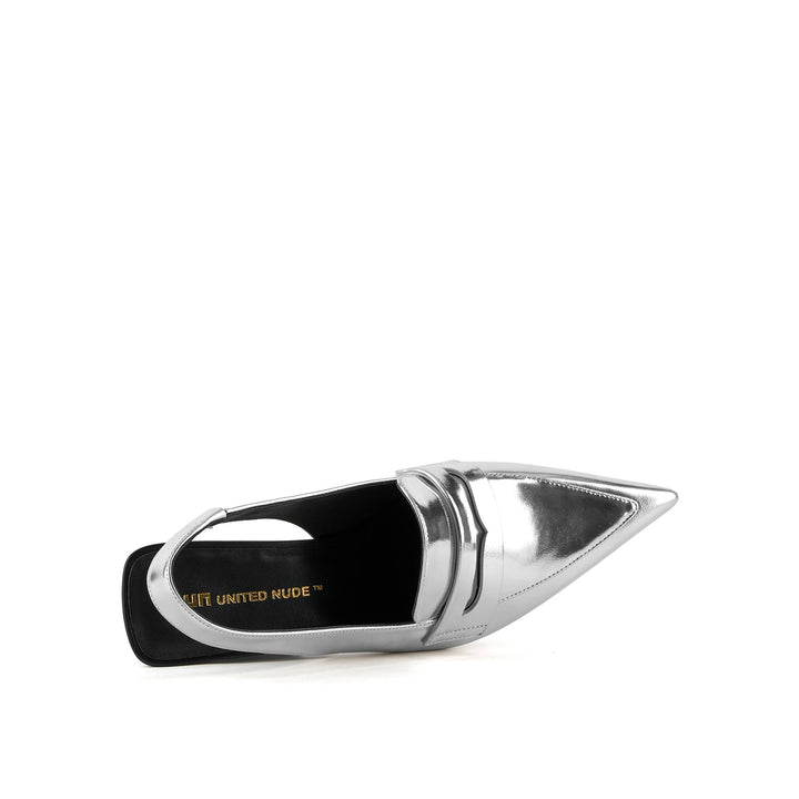 raila loafer mid silver 5 top