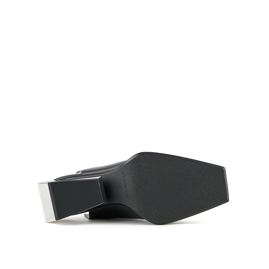 ricky mule mid black 6 bottom view