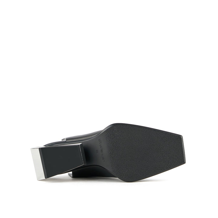 ricky mule mid black 6 bottom view