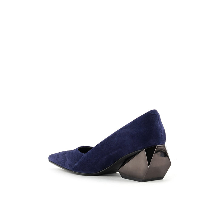 ricky pump mid midnight blue 4 angle in view