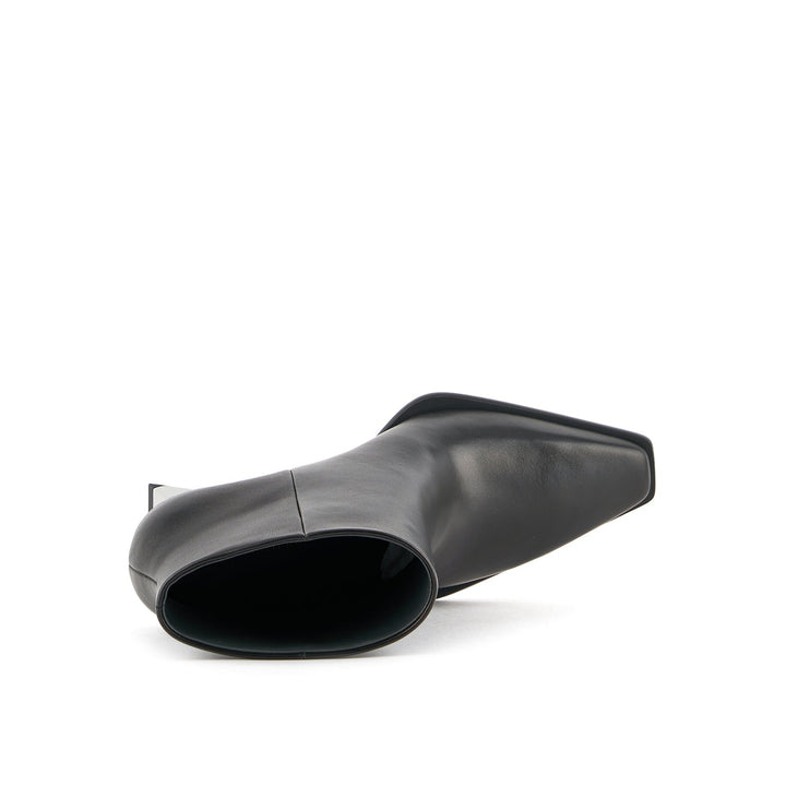 rockit pull on bootie black 5 top view