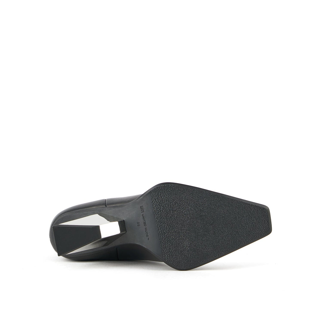 rockit pull on bootie black 6 bottom view