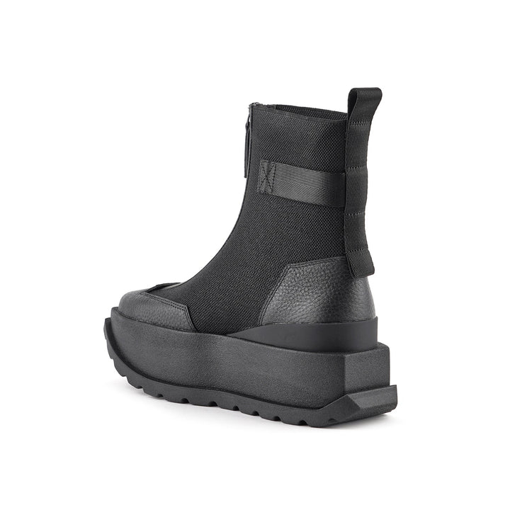 roko bootie iii black 4 angle in