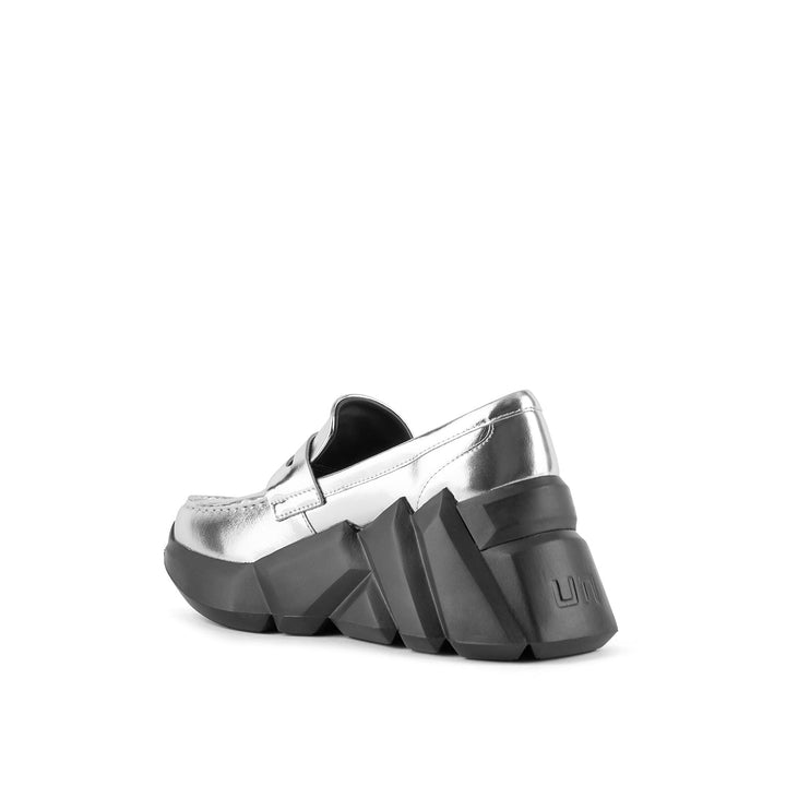 space kick loafer silver ii 4 angle in view