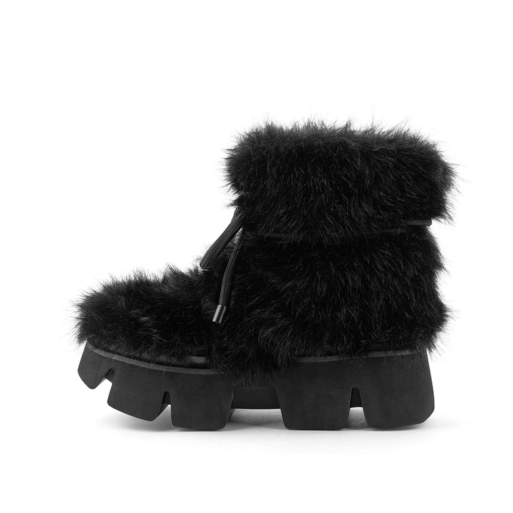 stomper fur boot black 3 inside