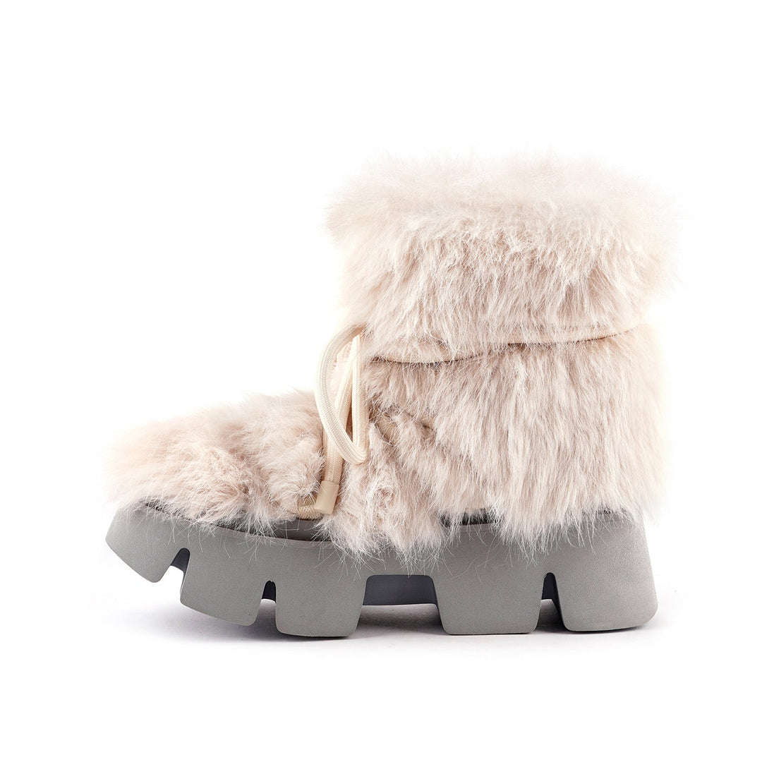 stomper fur boot chalk 3 inside