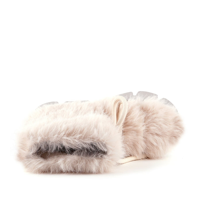 stomper fur boot chalk 5 top