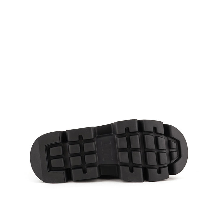 stomper loafer black 6 bottom