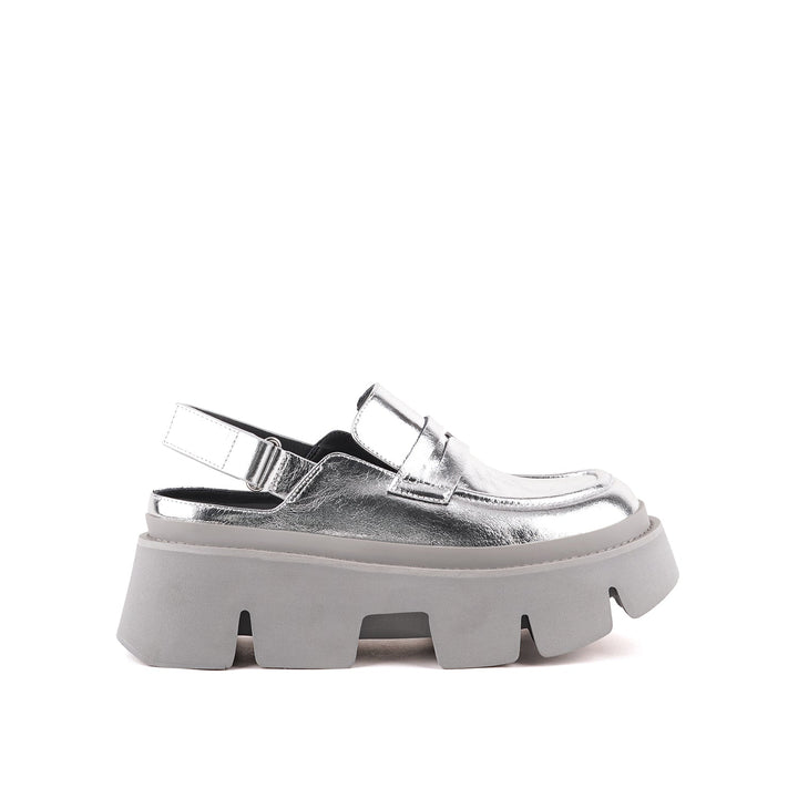 stomper loafer silver 1 outside
