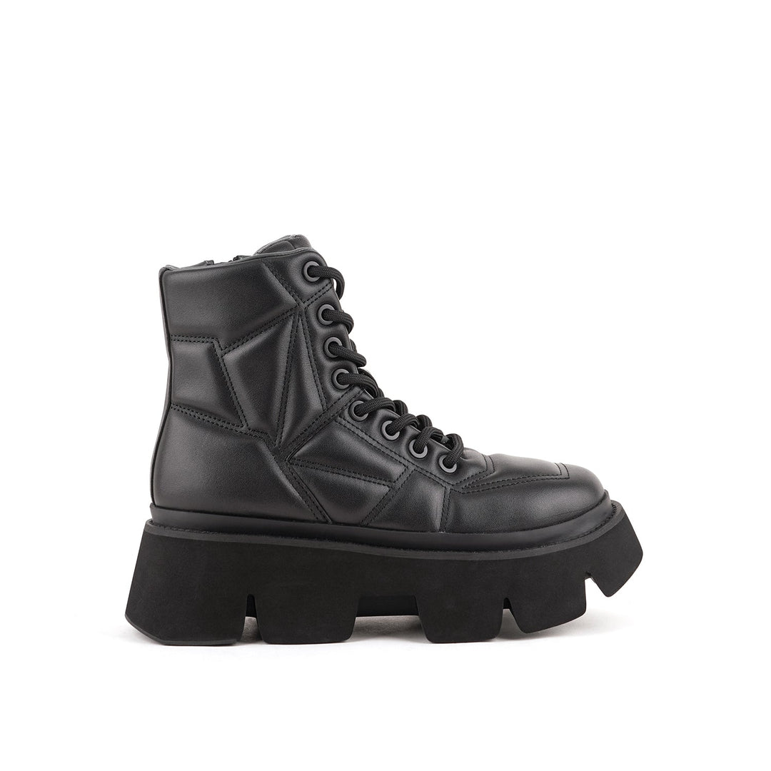stomper puffy combat black 1 outside