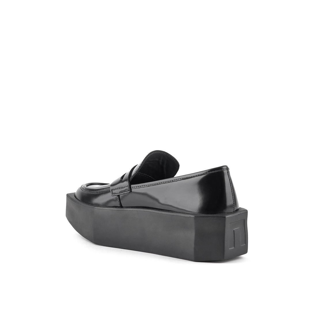 stone loafer lo black 4 angle in