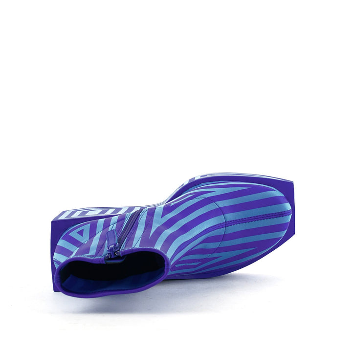 wa bootie hi blue mix 5 top view