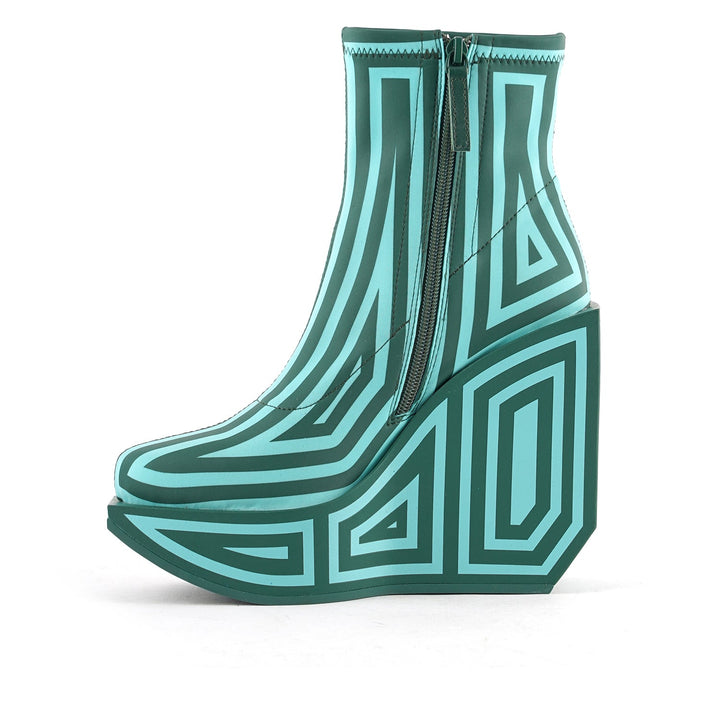 wa bootie hi emerald 3 inside view
