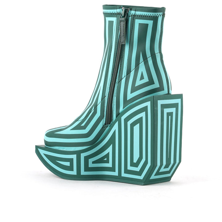 wa bootie hi emerald 4 angle in view