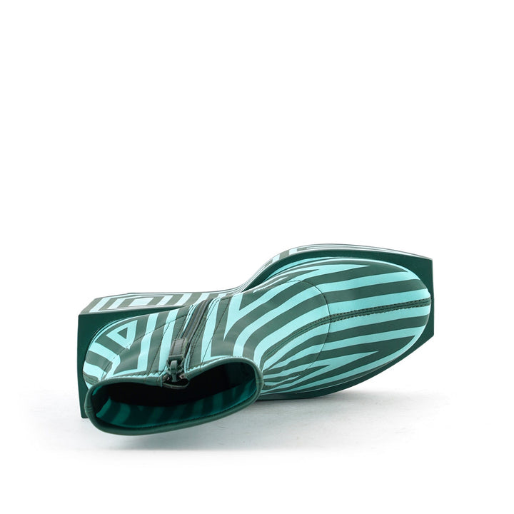 wa bootie hi emerald 5 top view