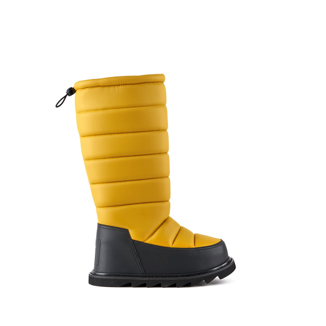 zembla bubble boot golden spice 1 outside view