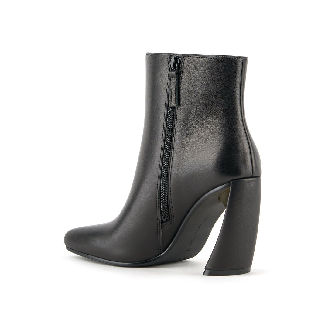 zuma bootie hi black gold 4 angle in view